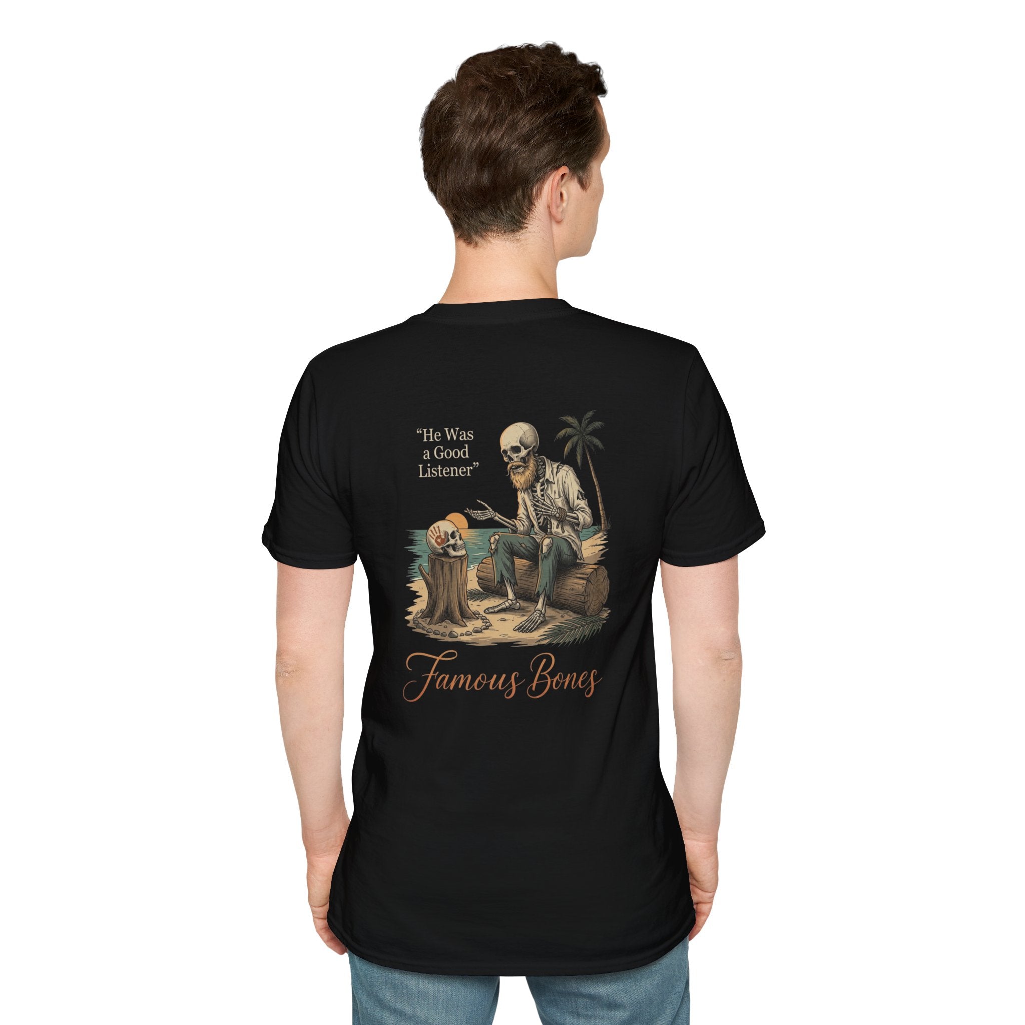 Good Listener Tee — Famous Bones