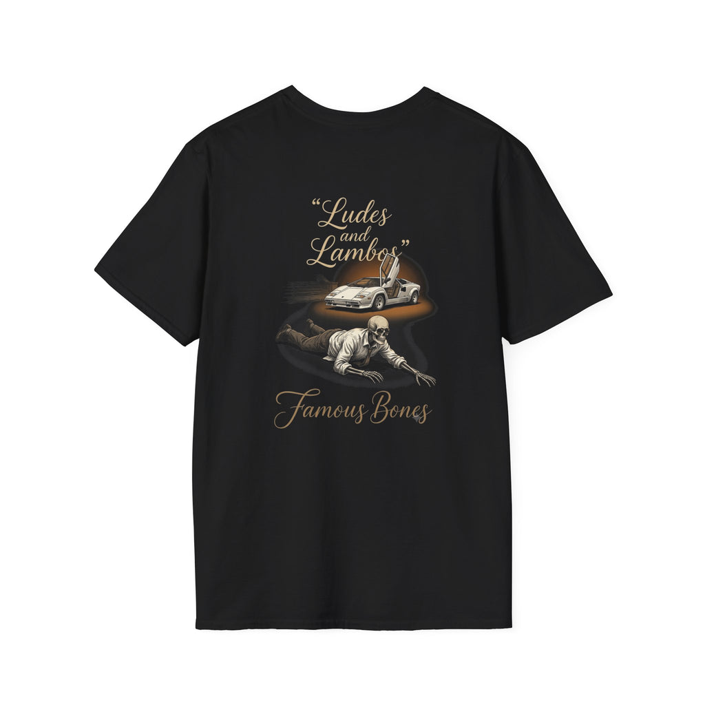 Ludes & Lambos Tee — Famous Bones