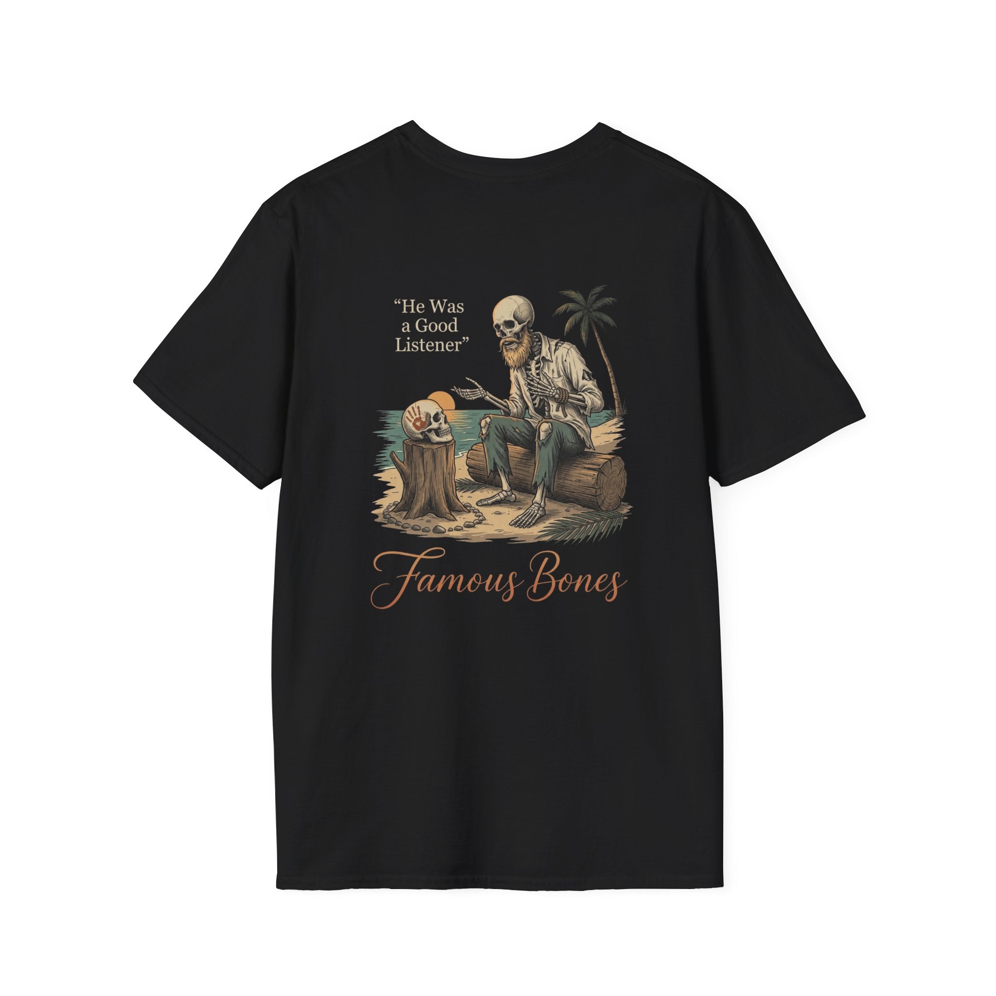 Good Listener Tee — Famous Bones