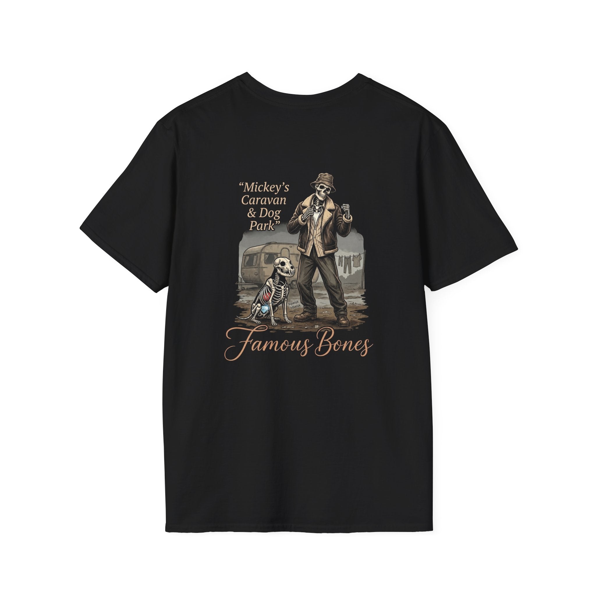 Caravan & Dog Park Tee — Famous Bones