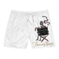 Famous Bones American Flag Skeleton Director Swim Shorts
