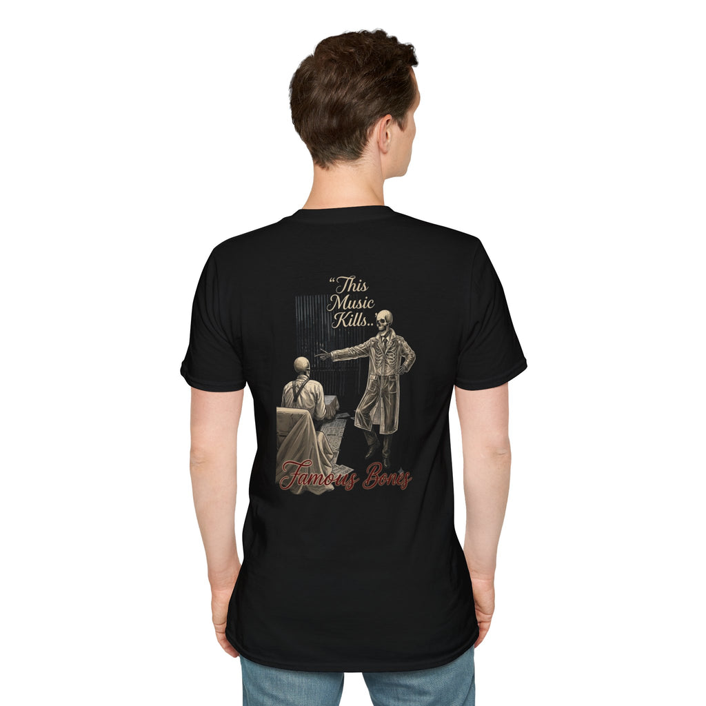 This Music Kills Tee — Famous Bones
