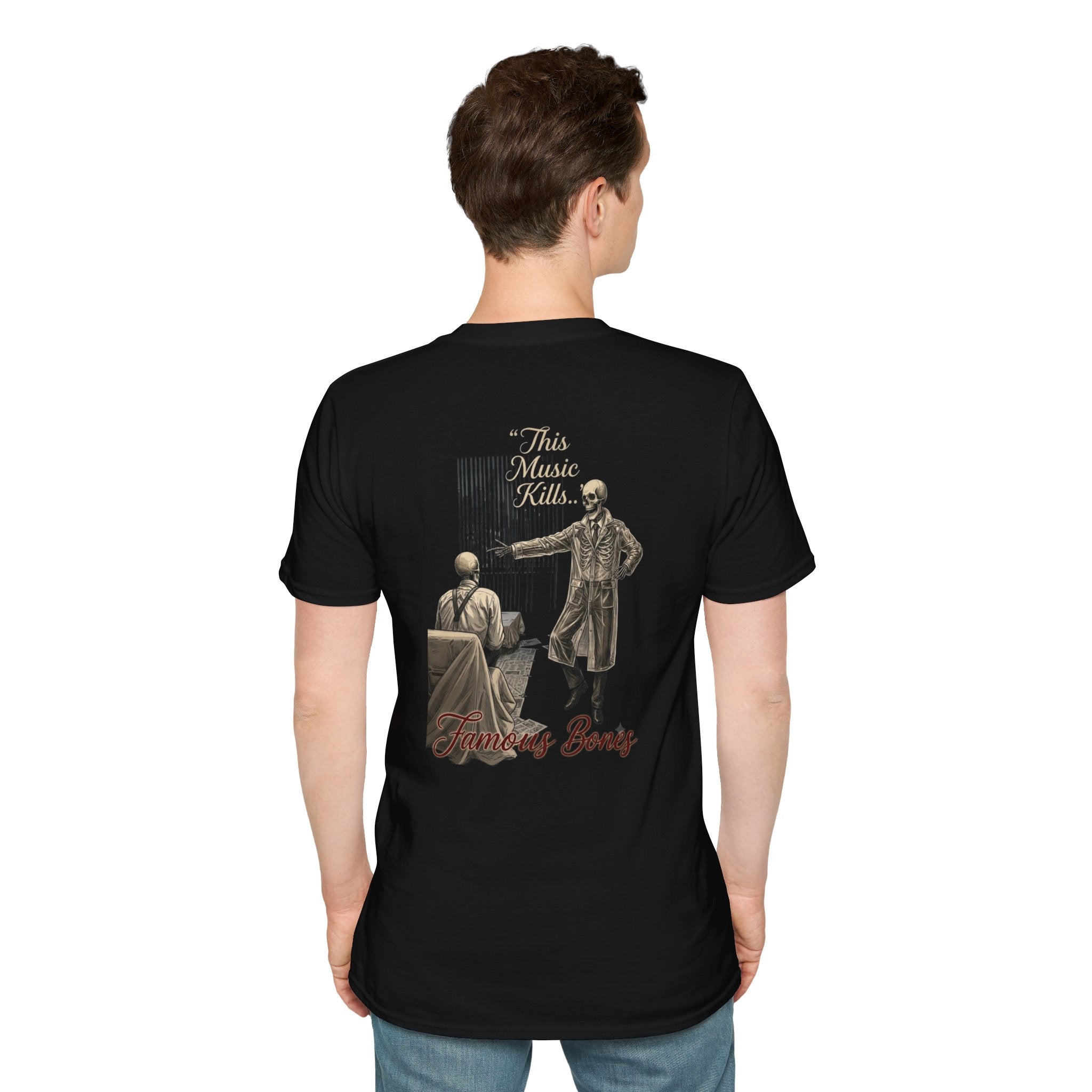 This Music Kills Tee — Famous Bones